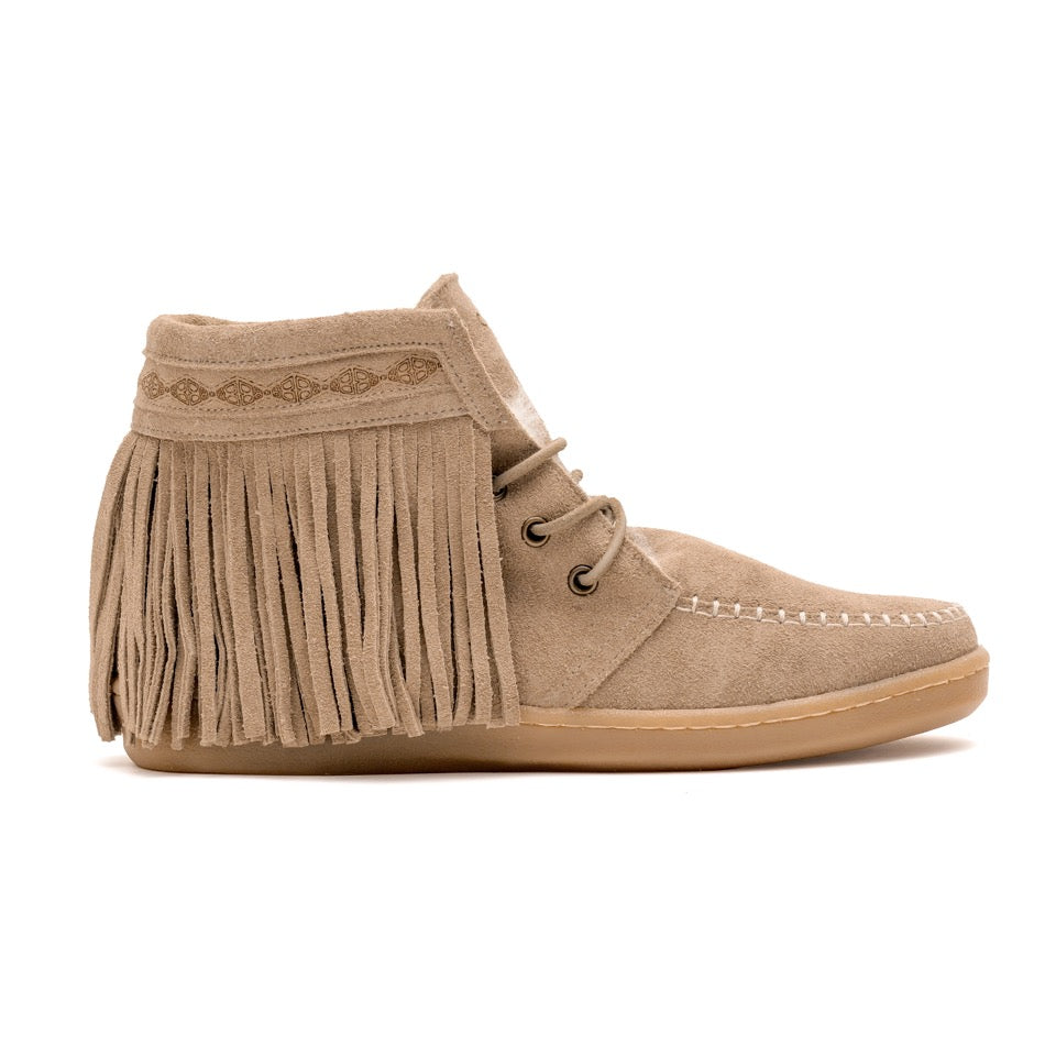 Sneaker Fringe Merino Mushroom