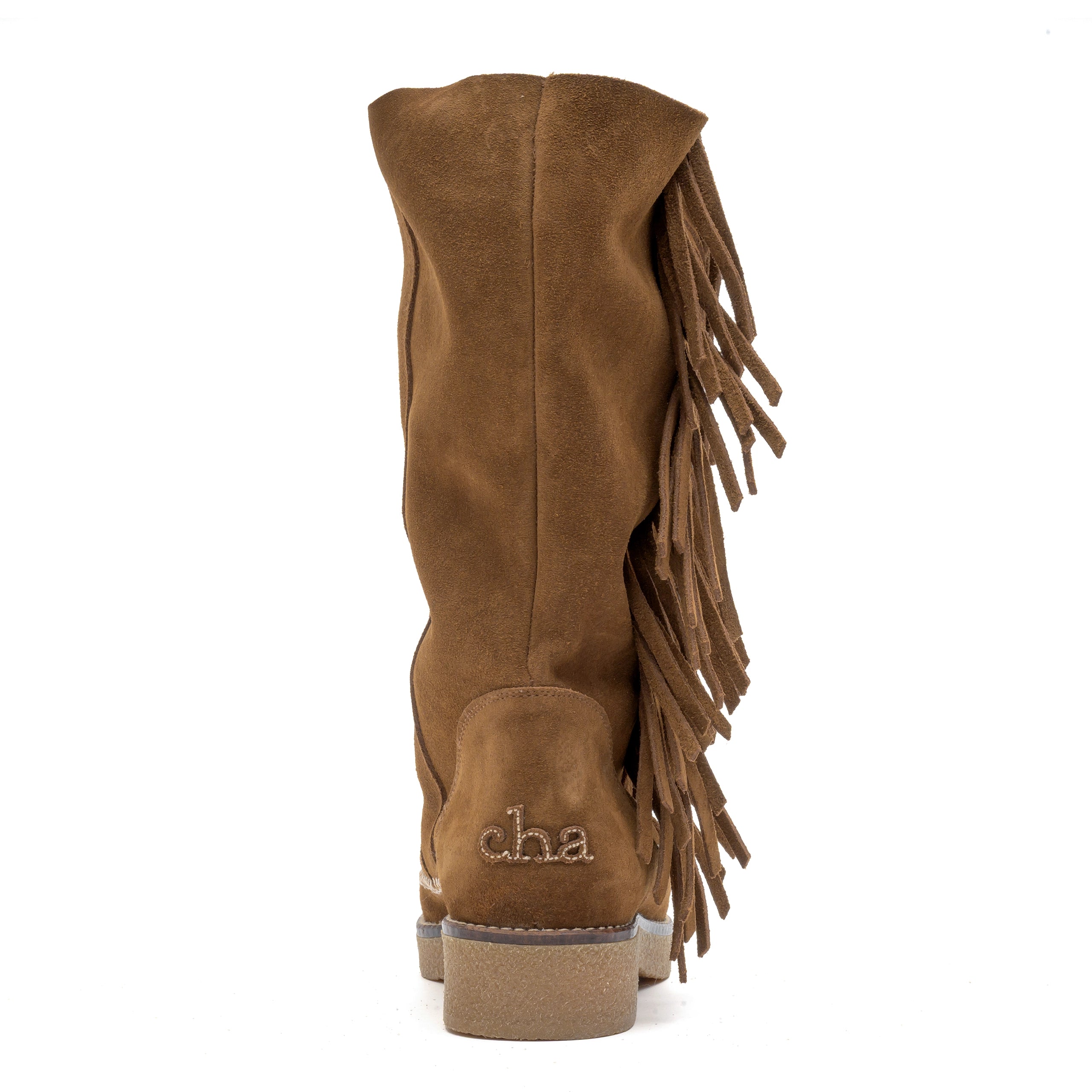 Moc High Buckle/Fringe Pardo