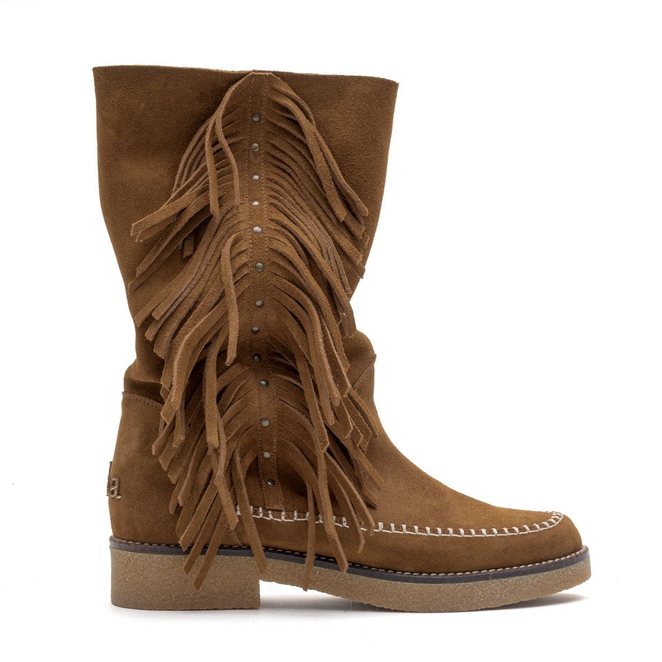 Moc High Fringe Kaki