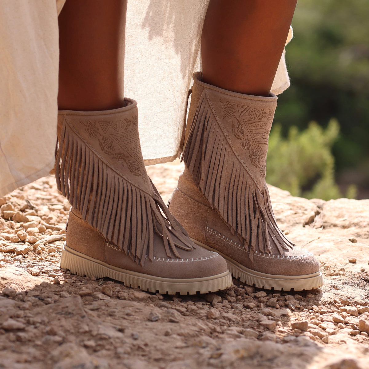 Yinga Boots Merino Piedra