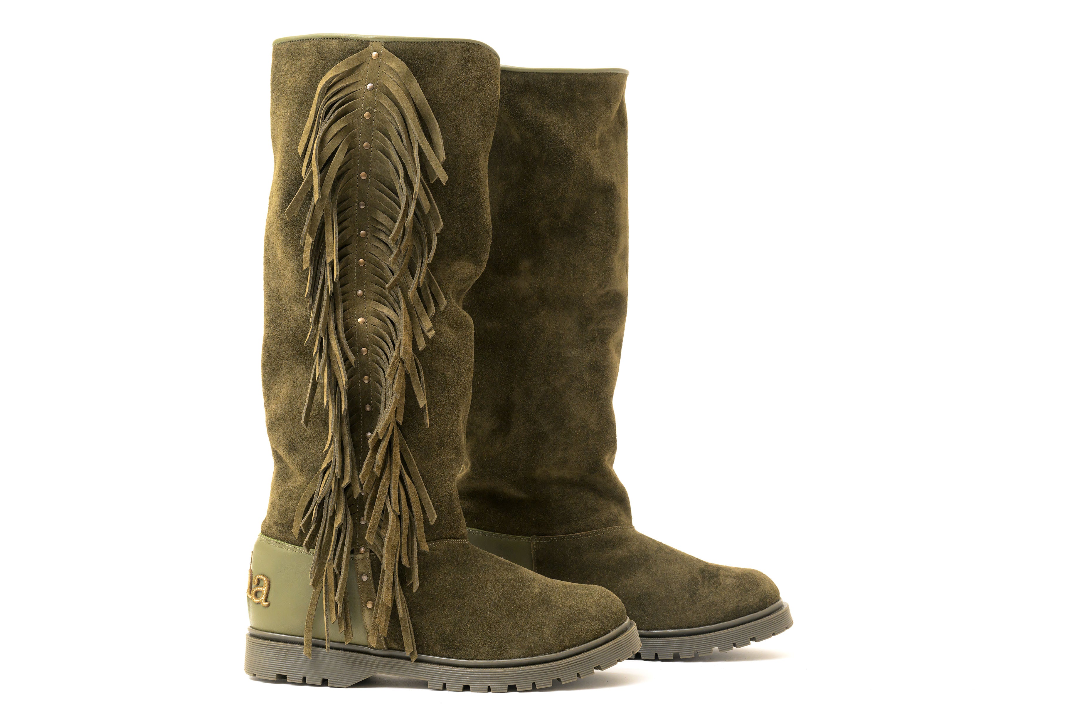 Fringe Tall Military - Merino Footpart