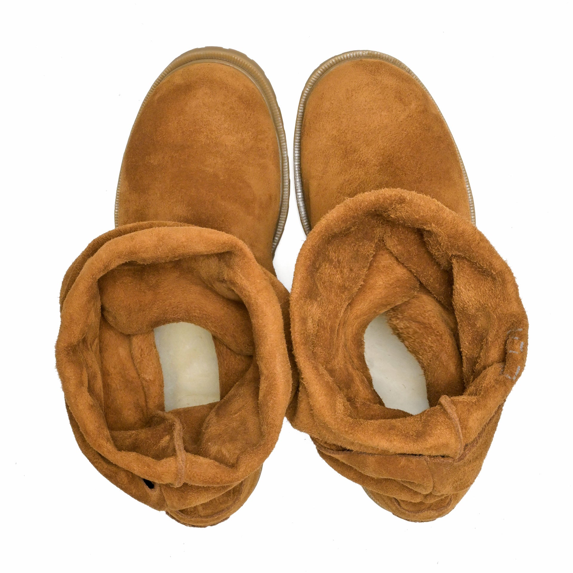 Basic Baggy Tall Suede Roble