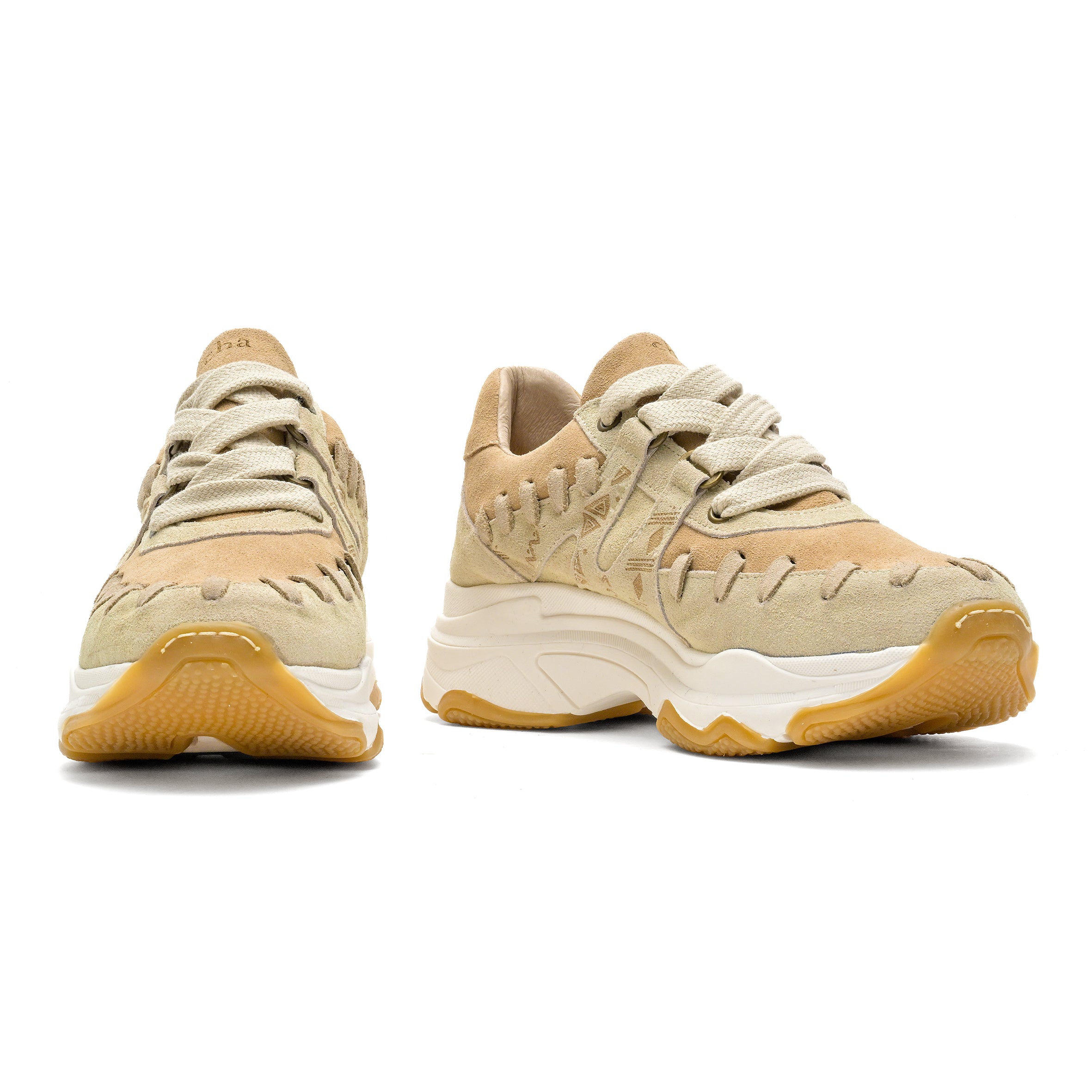 Sneaker rumble duo - Cream/Nude