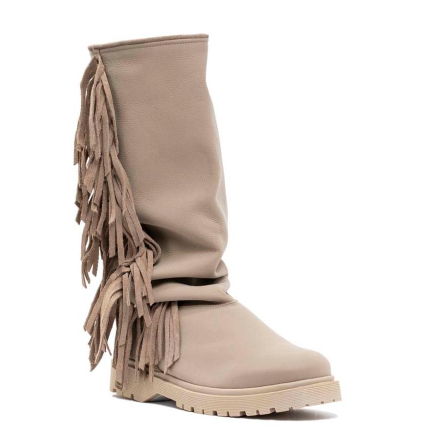 Fringe tall pearl - Merino Footpart