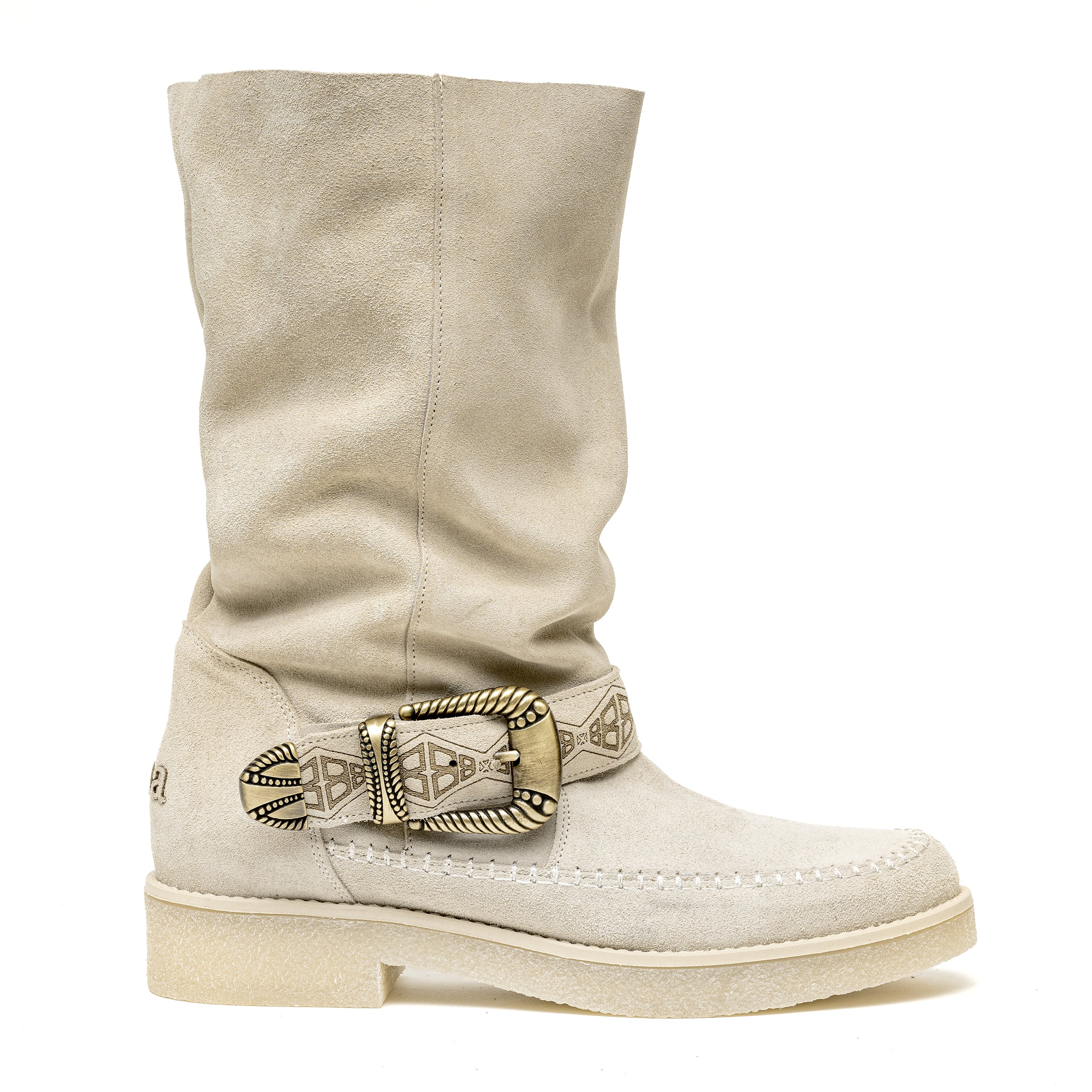 Moc High Buckle Cream