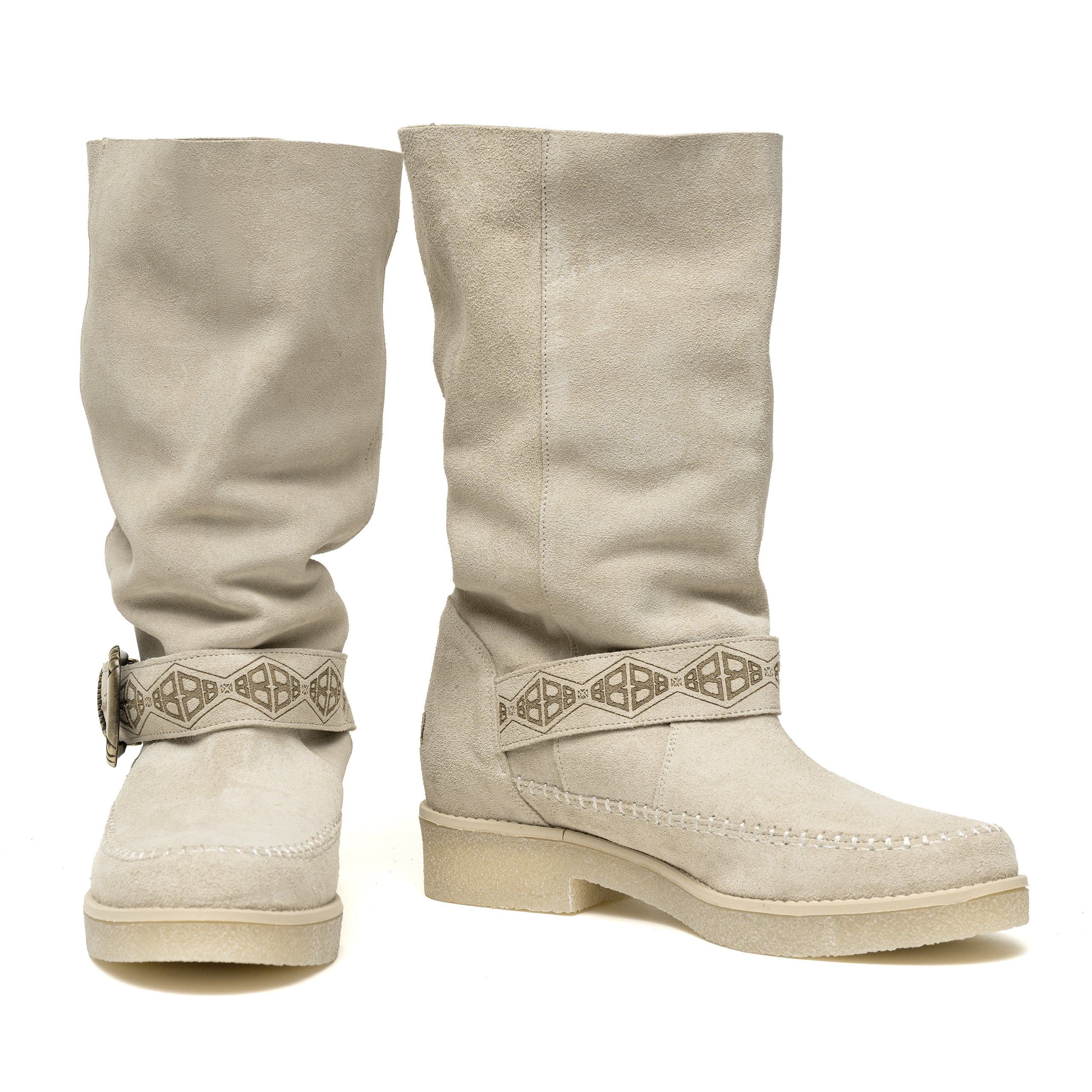 Moc High Buckle Cream