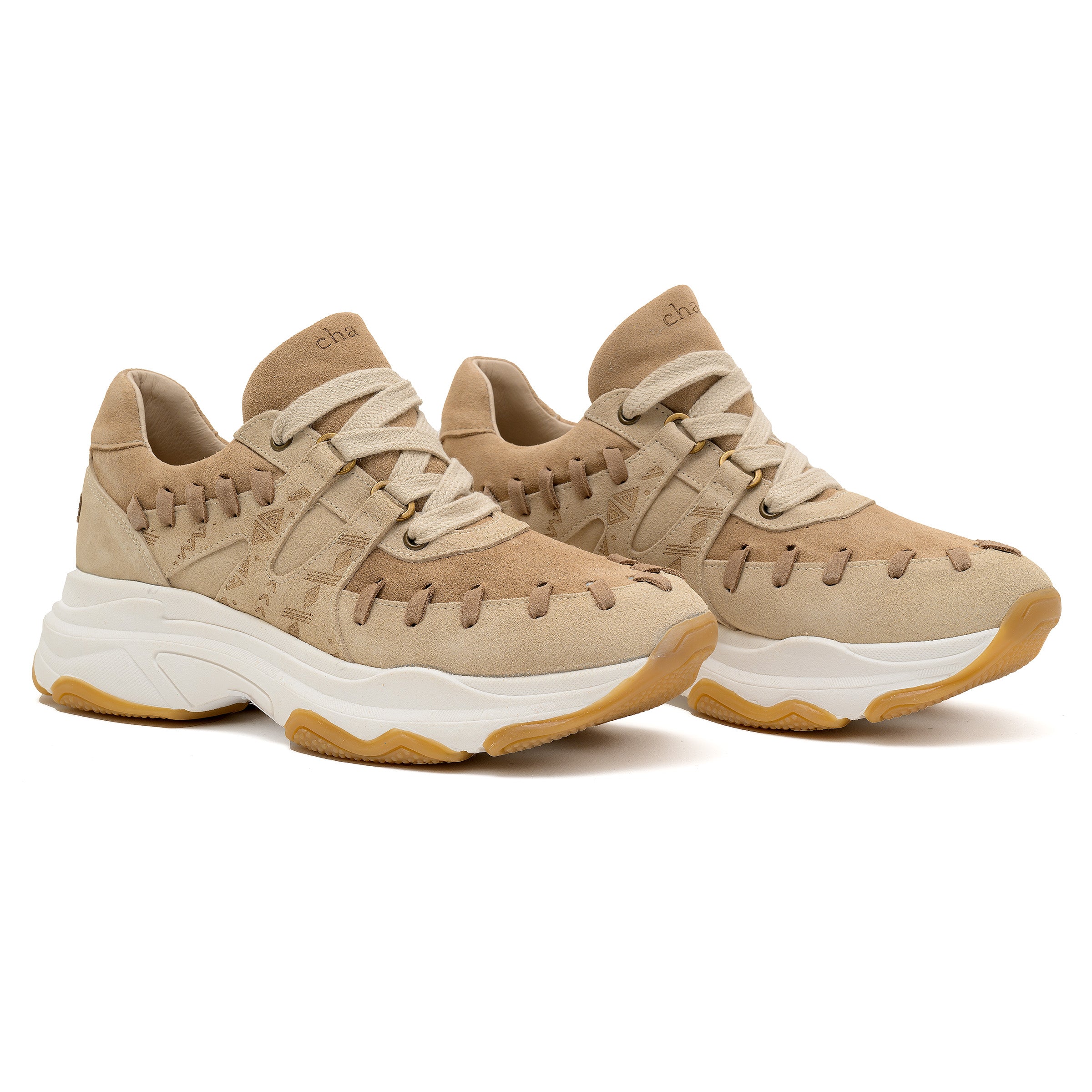 Sneaker Rumble Duo - Cream/Nude