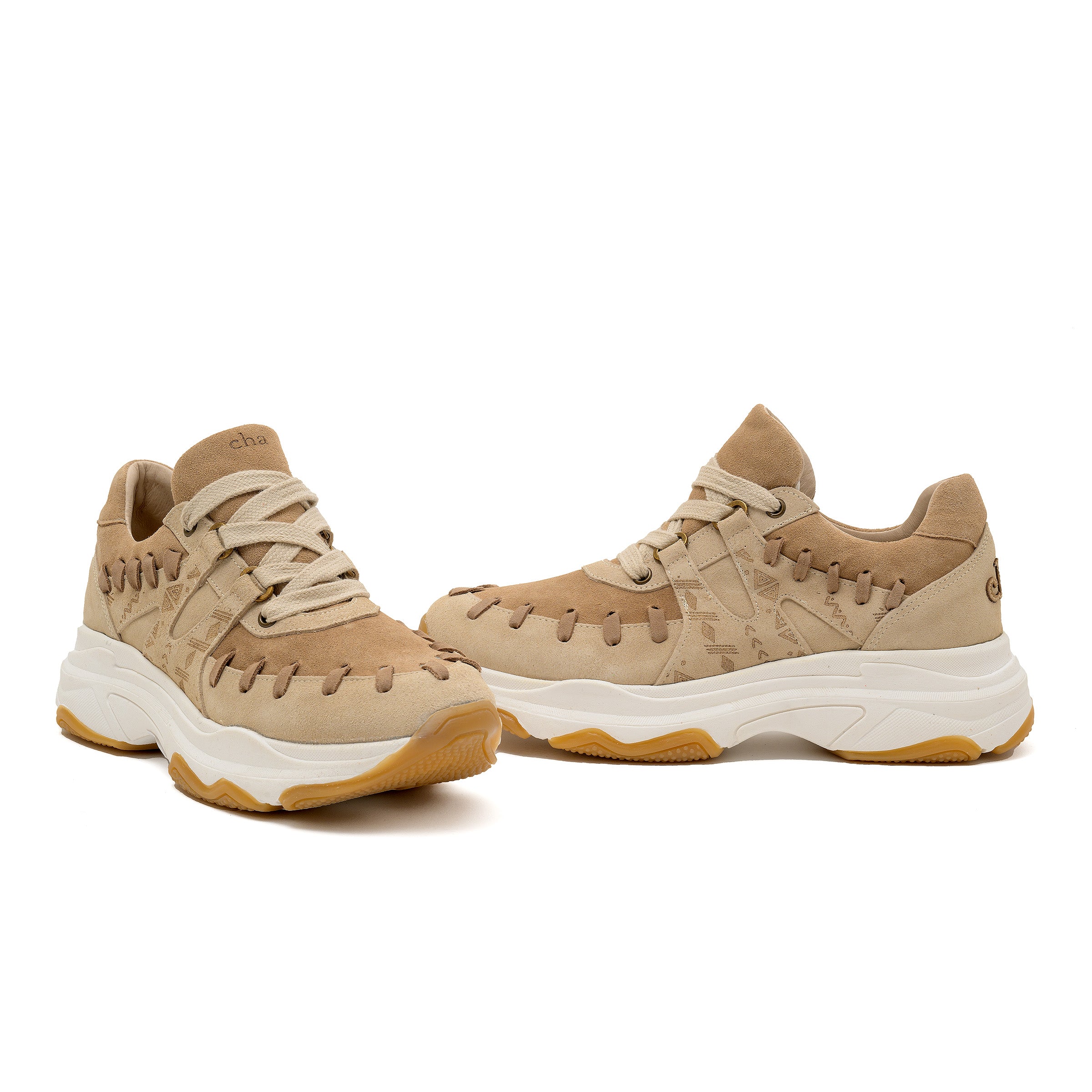 Sneaker Rumble Duo - Cream/Nude