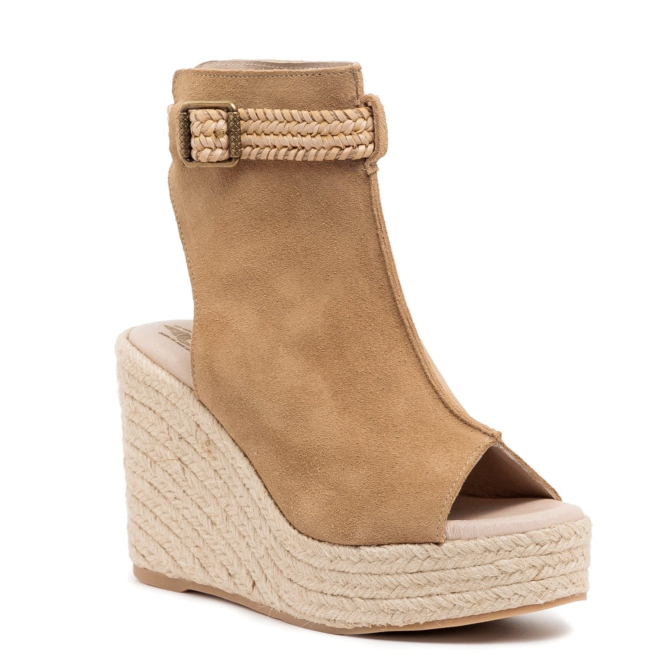 Cha Wedge Trenza Mushroom