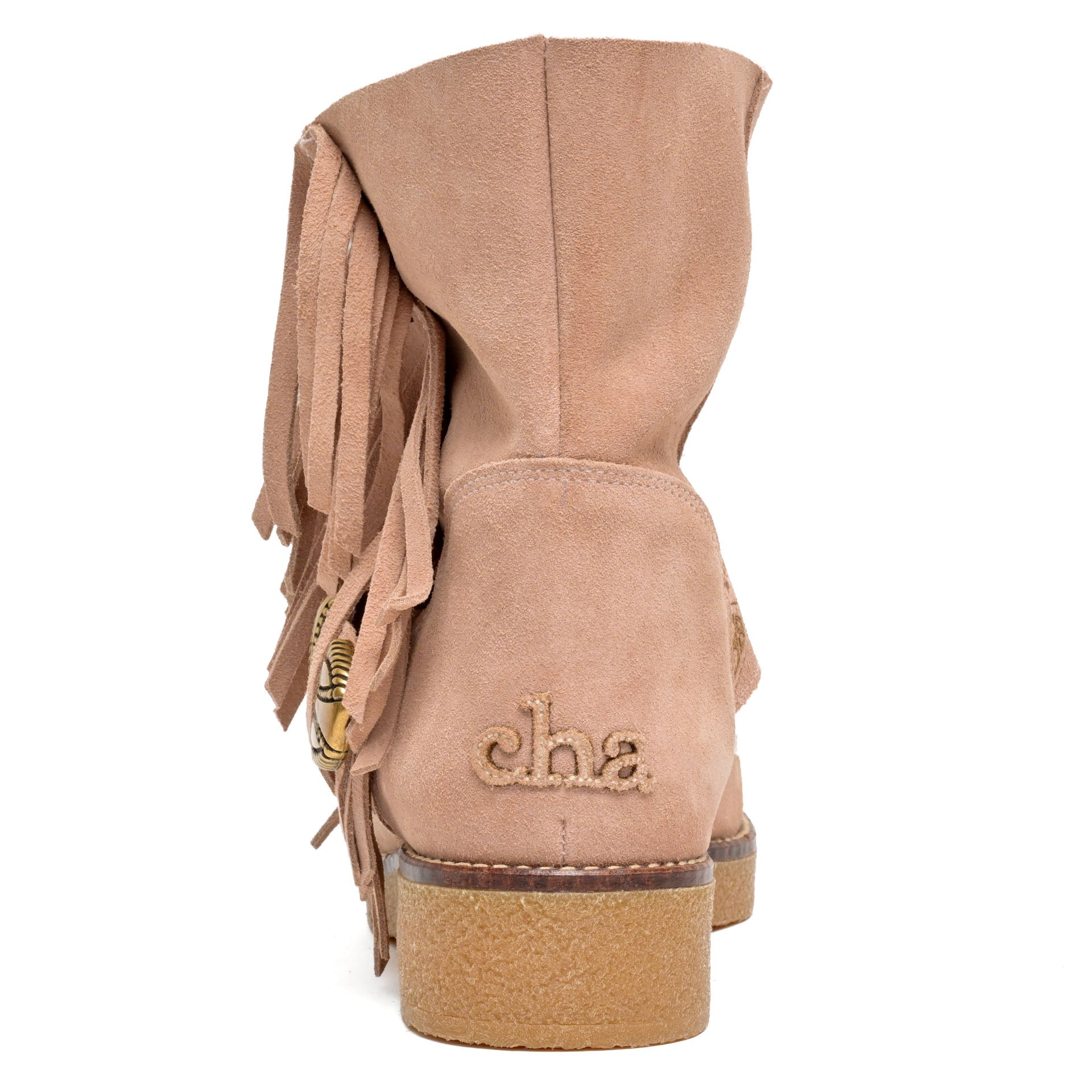 Moc Low Buckle/Fringe Pardo