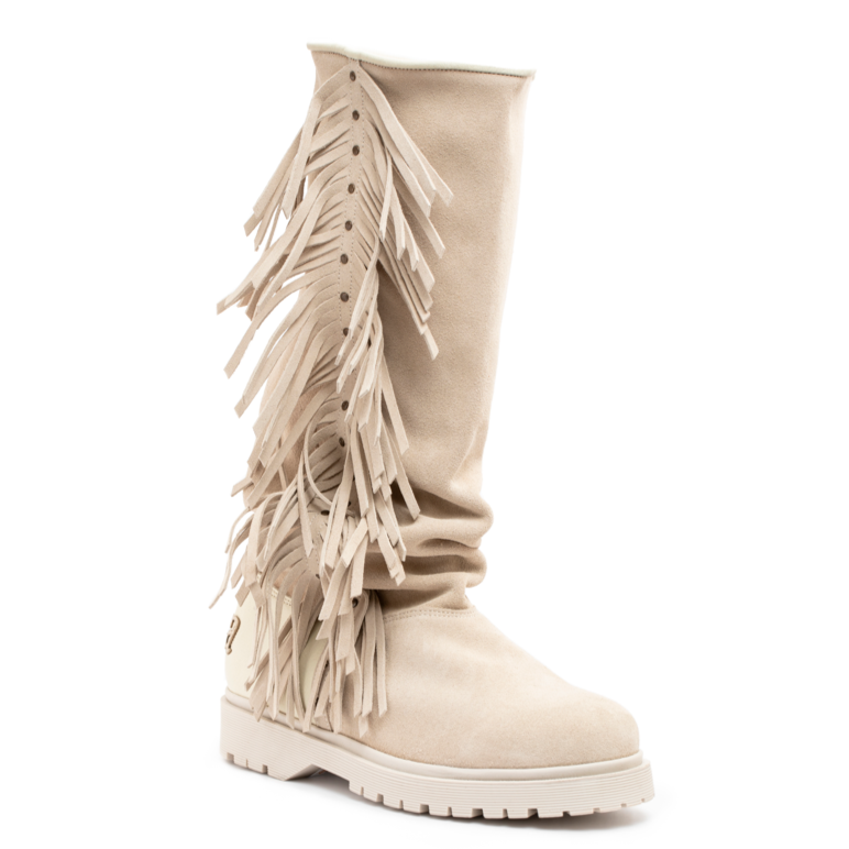 Fringe Tall Cream - Merino Footpart
