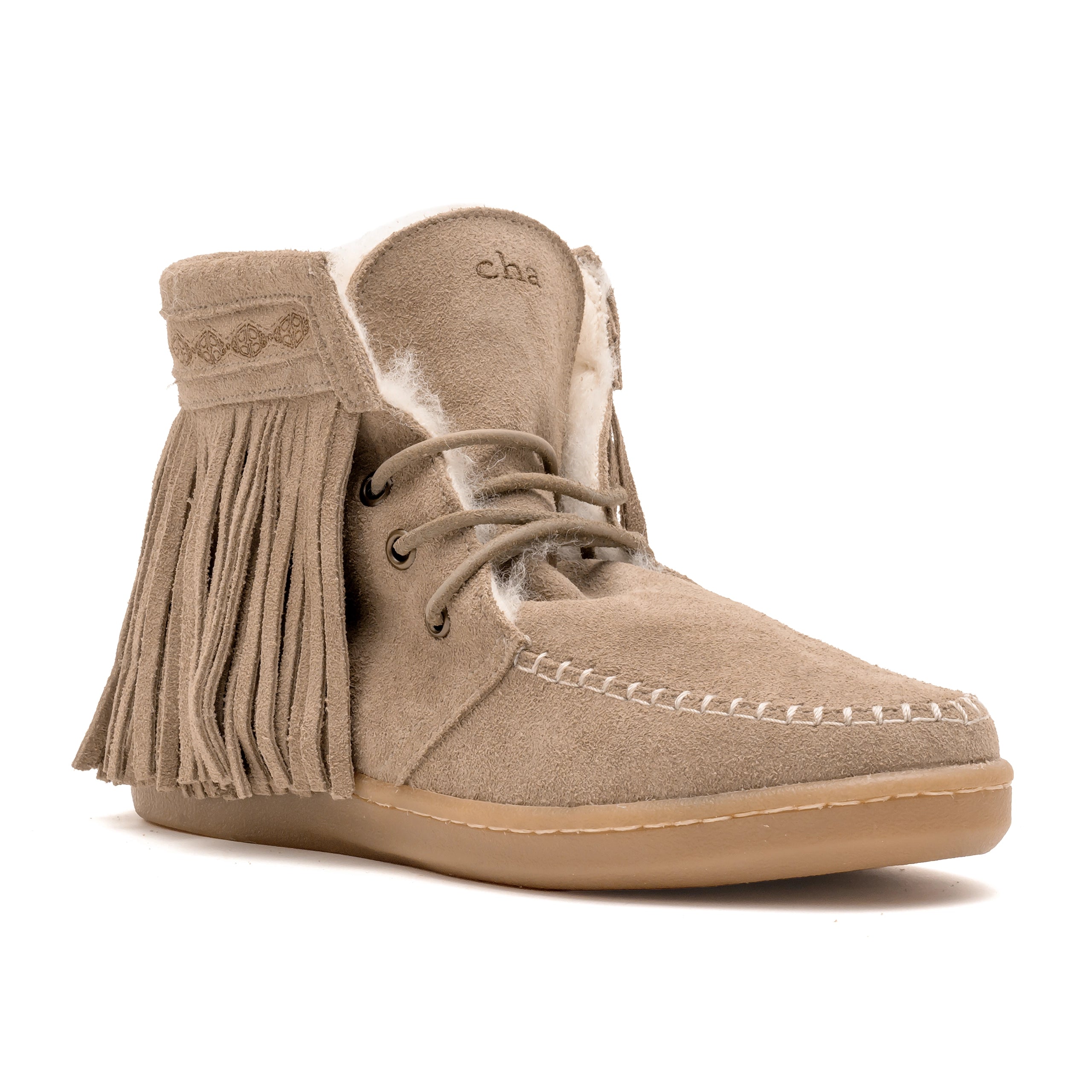 Yinga Boots Wildleder piedra