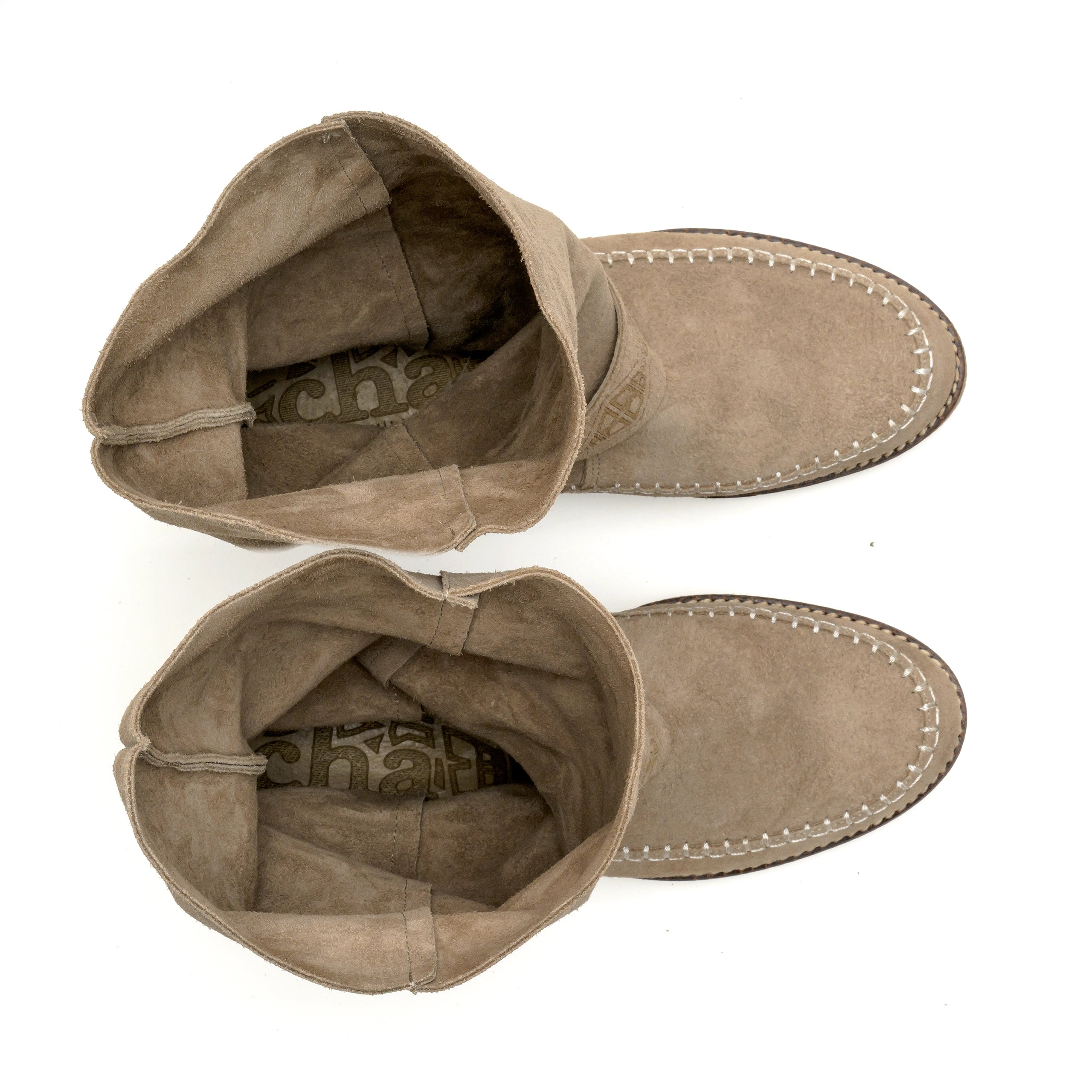 Moc Tall Buckle Taupe