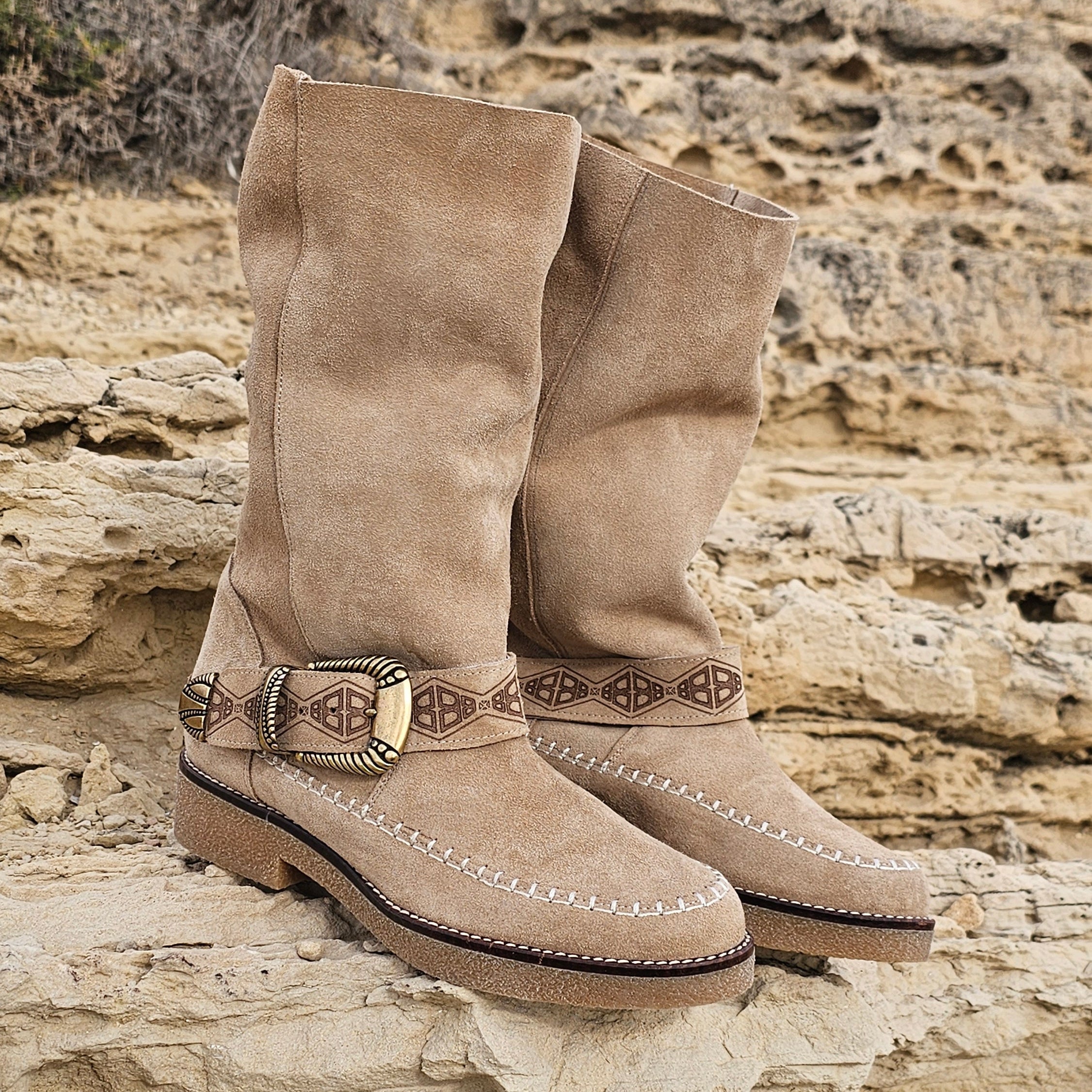 Moc High Buckle Mushroom