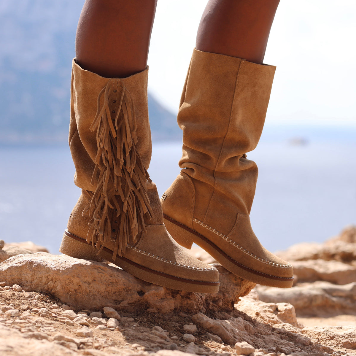 Moc Tall Fringe Mushroom