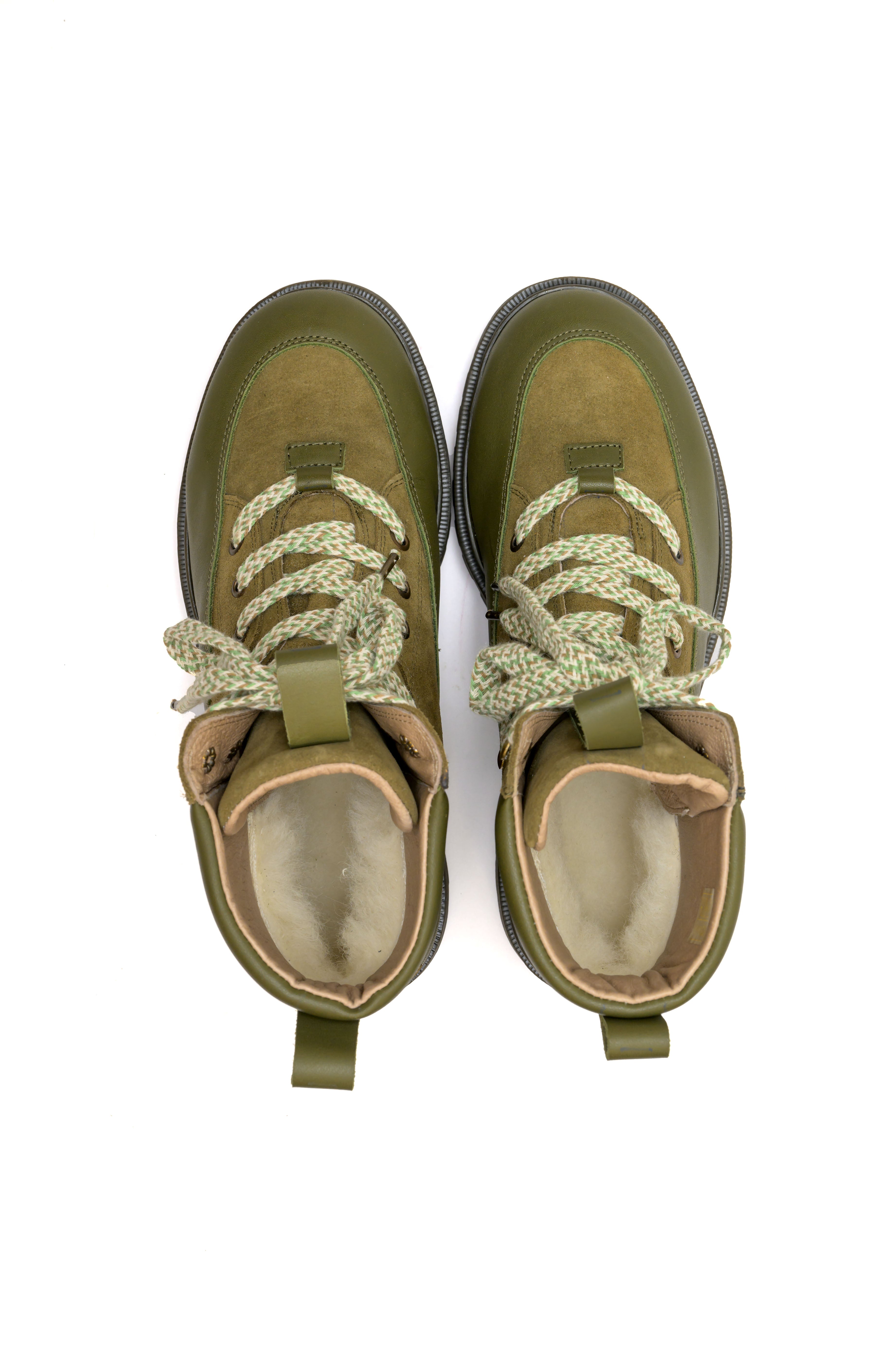 Matcha Boots Military