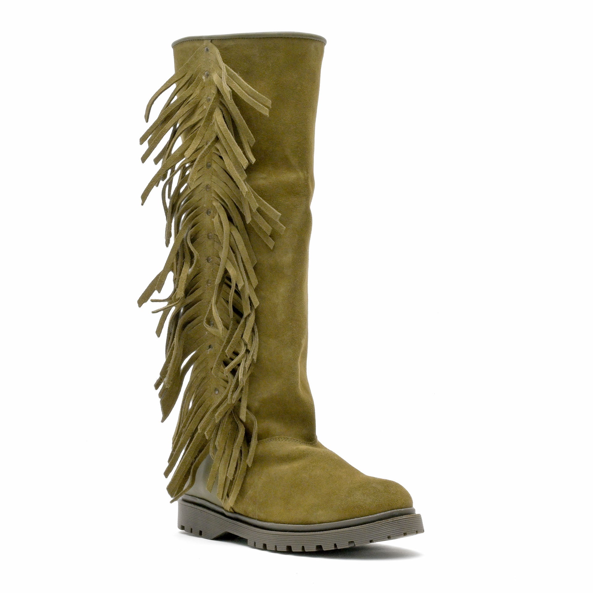 Fringe Tall Military - Merino Footpart