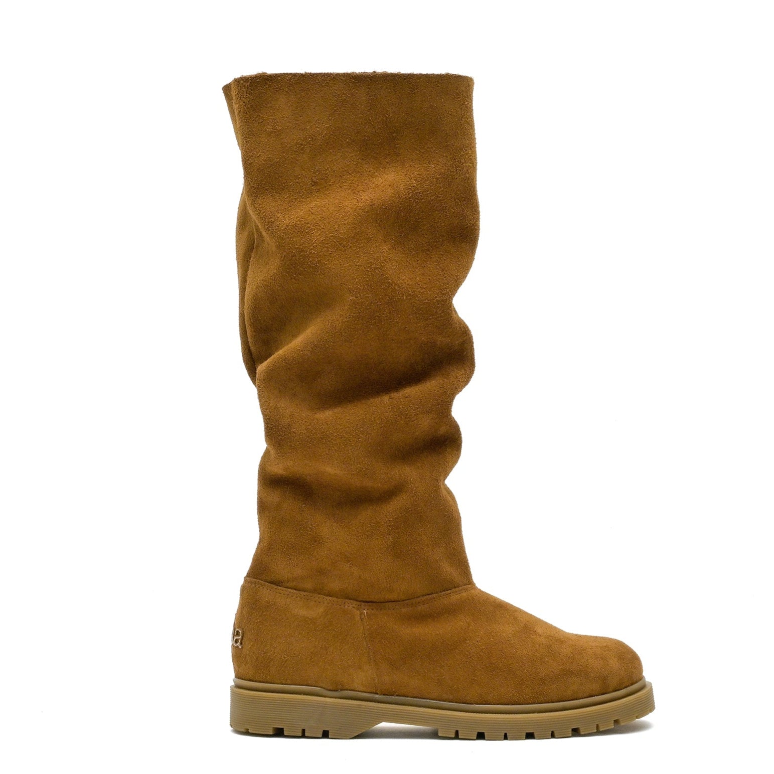 Basic Baggy Tall Suede Roble 