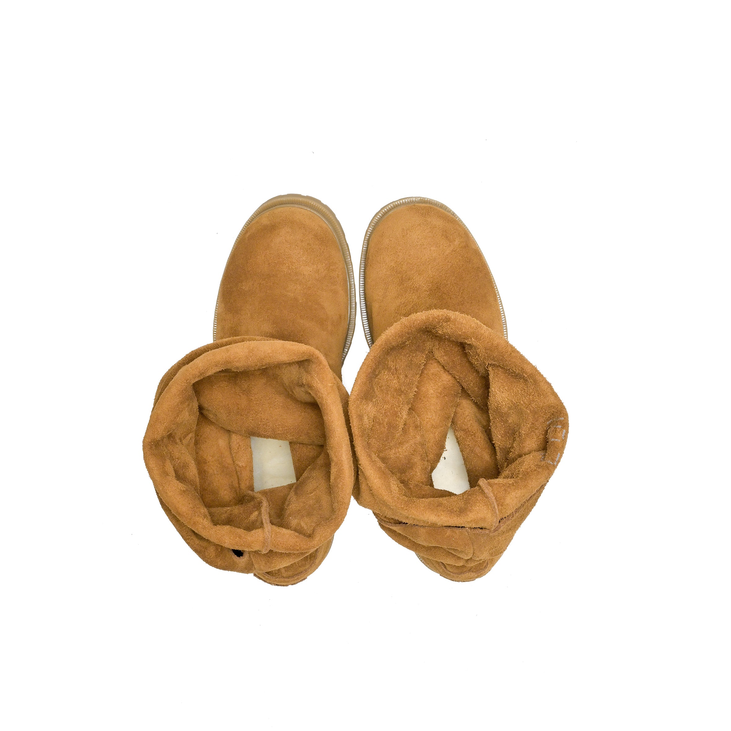 Basic Baggy Tall Suede Roble