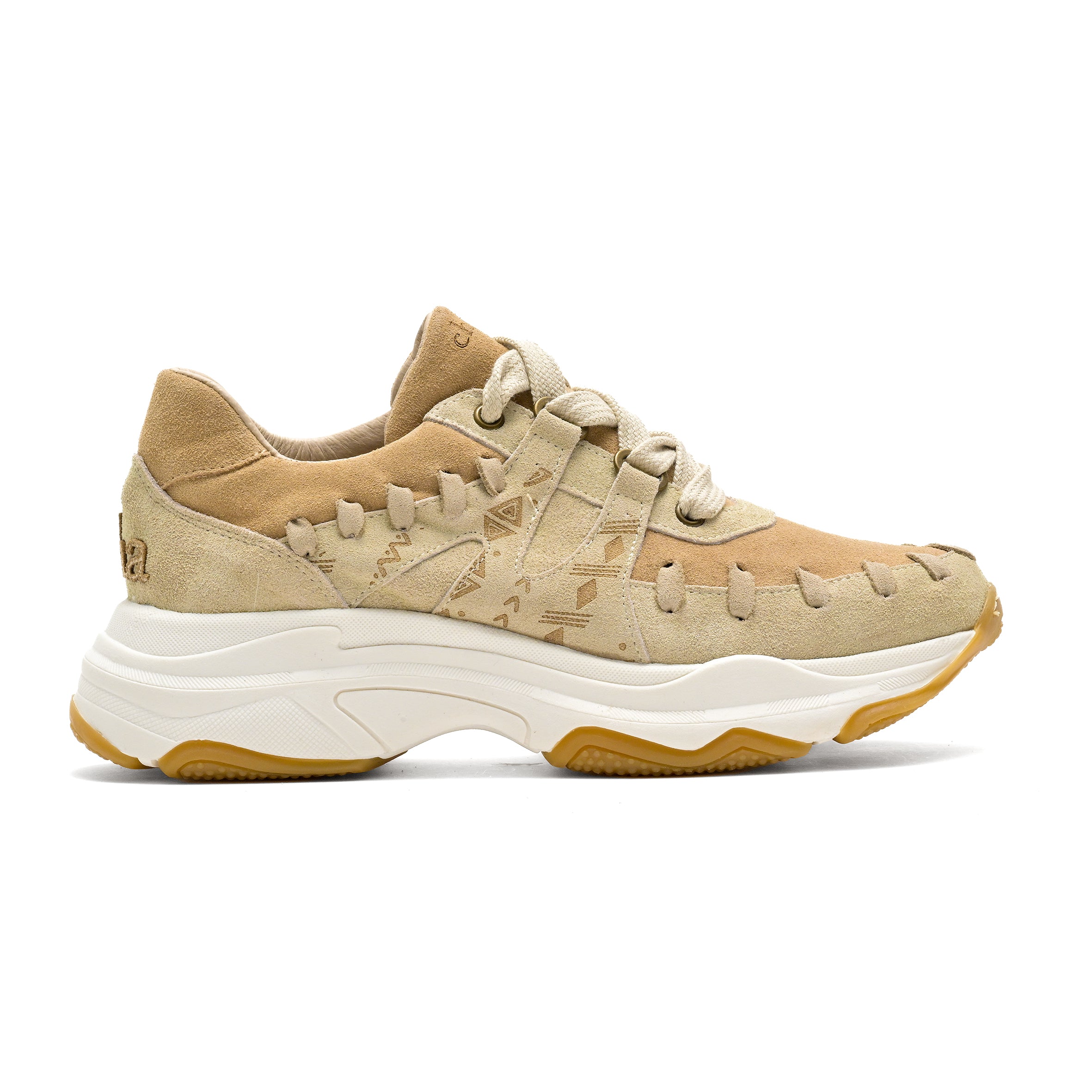 Sneaker rumble duo - Cream/Nude
