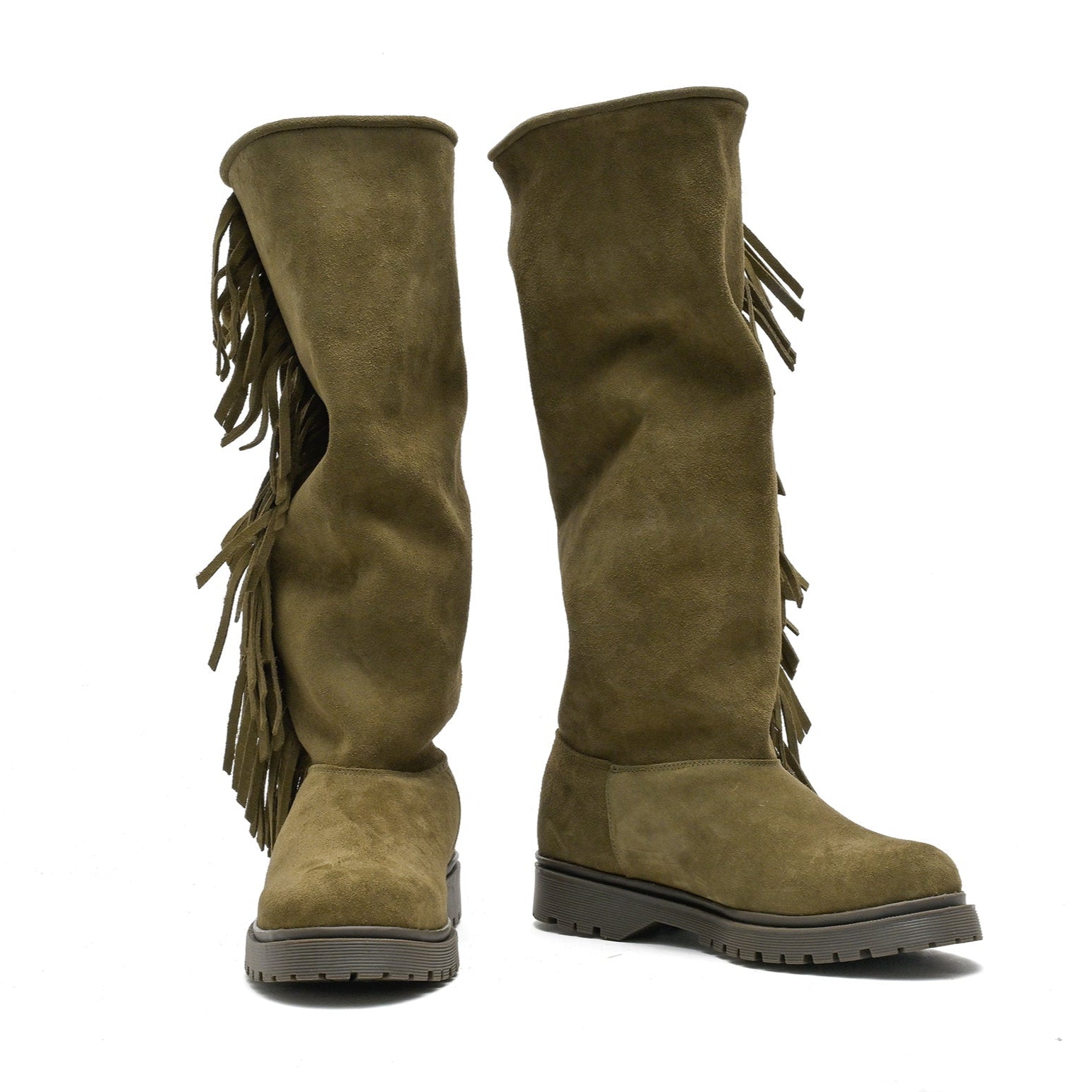 Fringe Tall Military - Merino Footpart