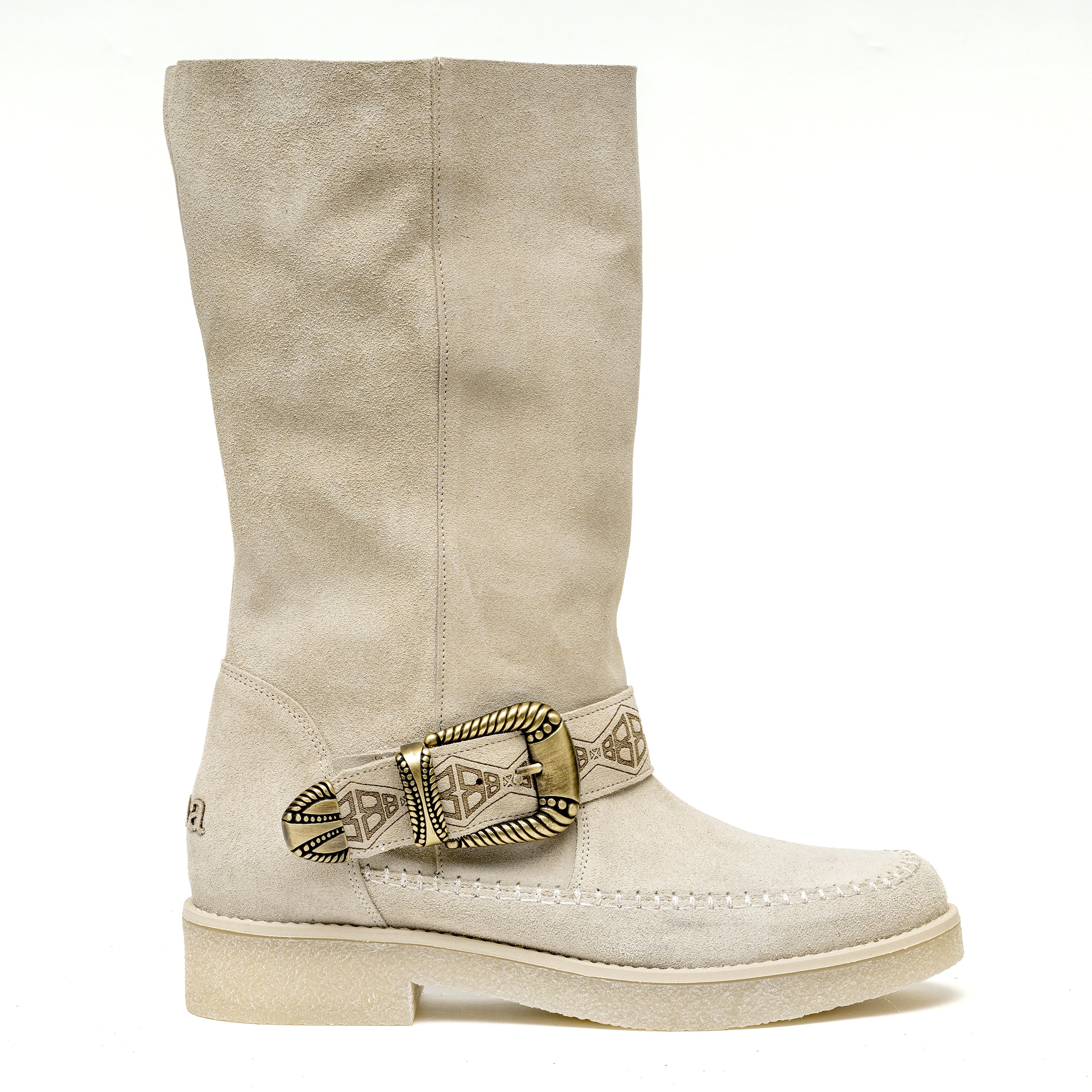 Moc High Buckle Cream
