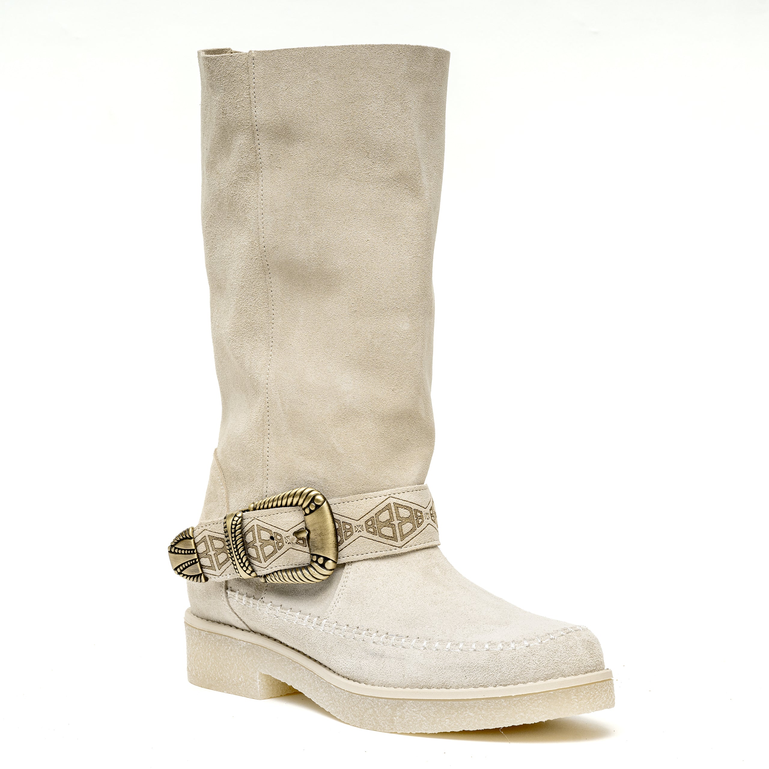 Moc High Buckle Cream