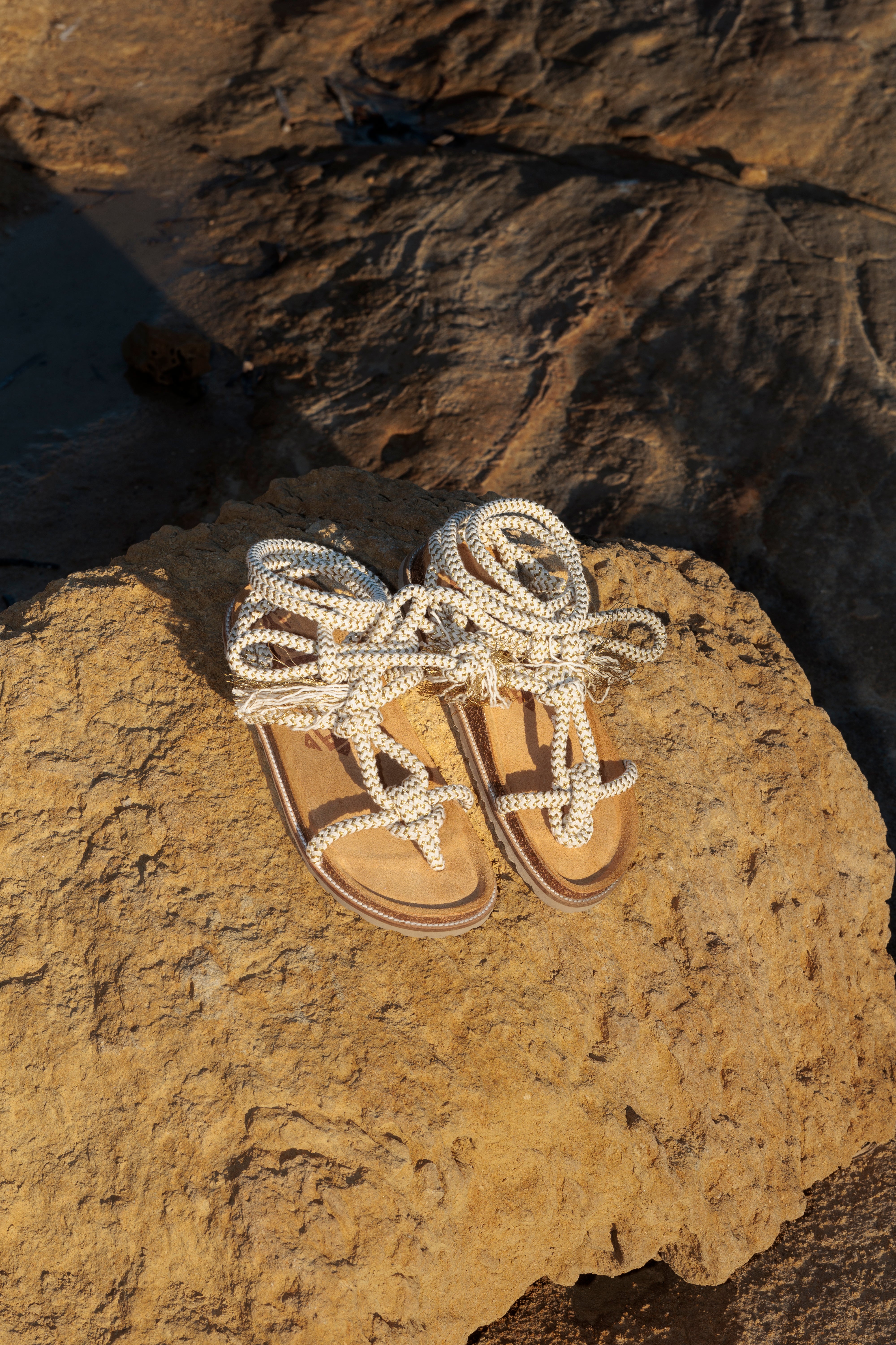 Strap Sandal Cream