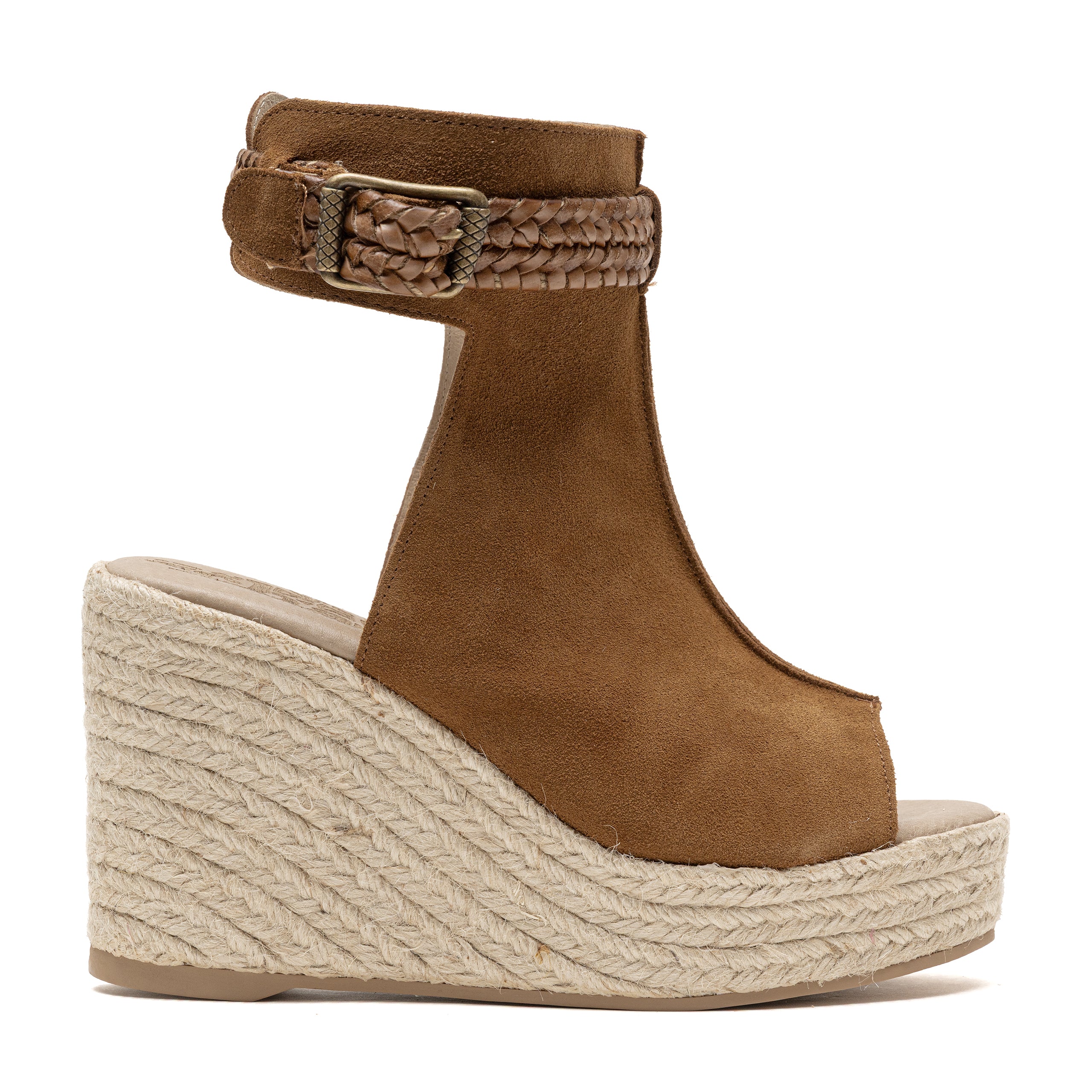 Cha Wedge Trenza Roble