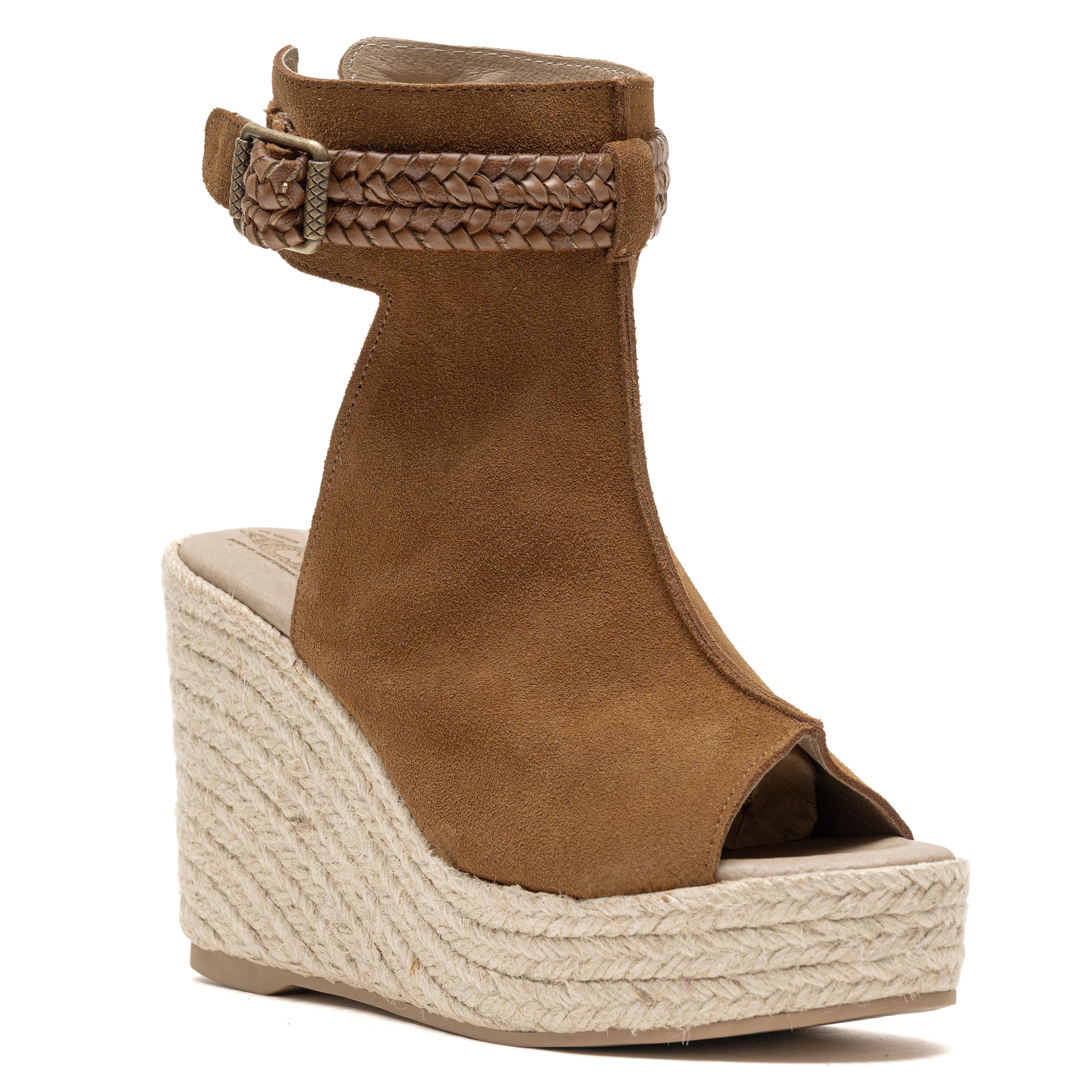 Cha Wedge Trenza Roble