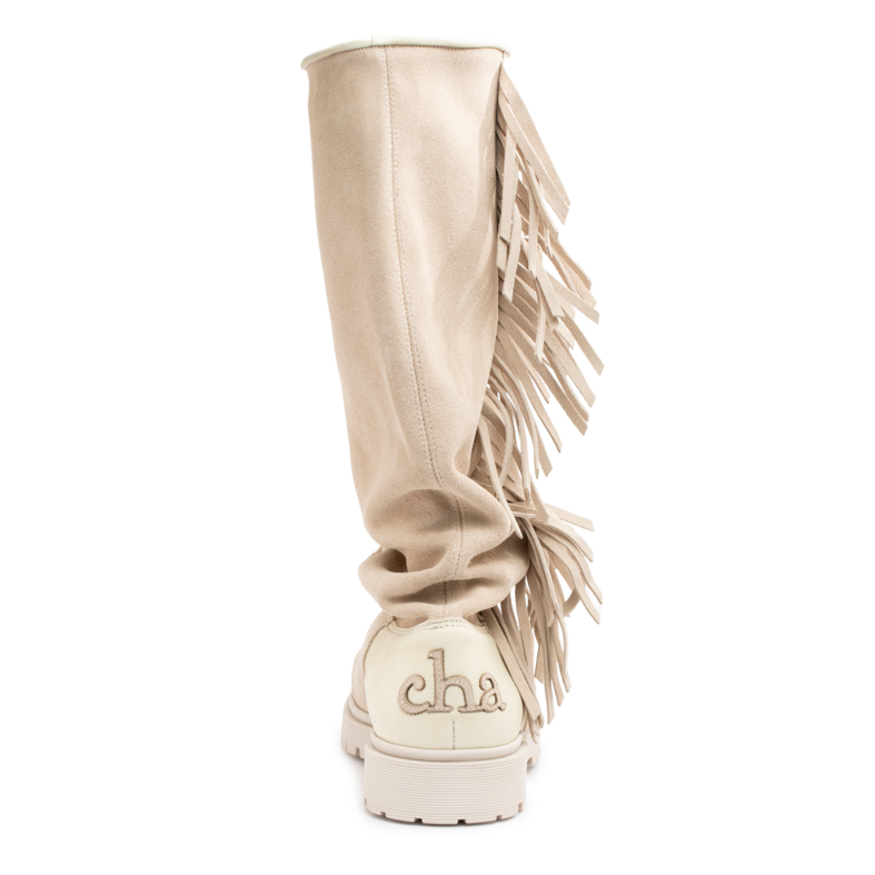 Tall clearance cream boots