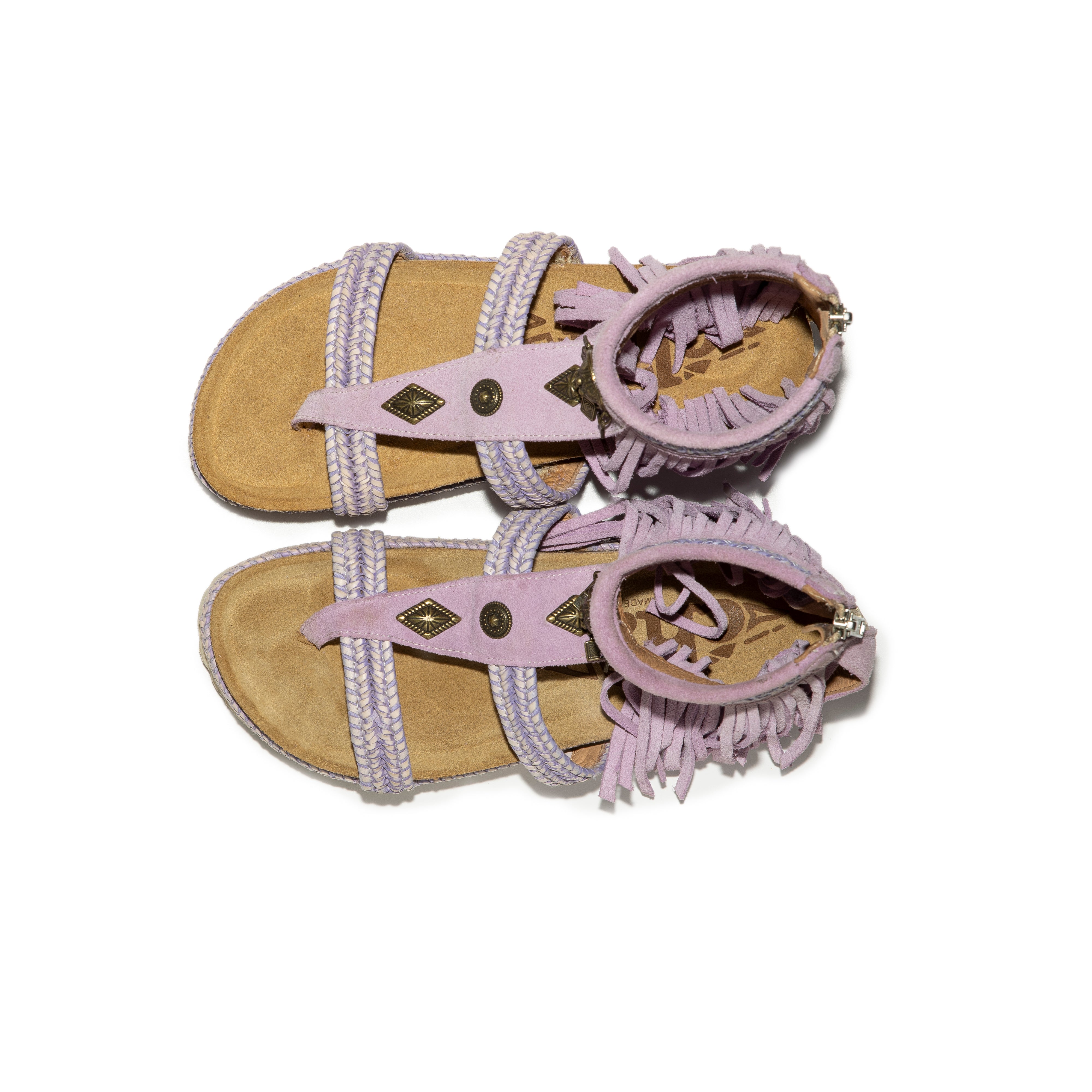 Sandal Fringe Lila