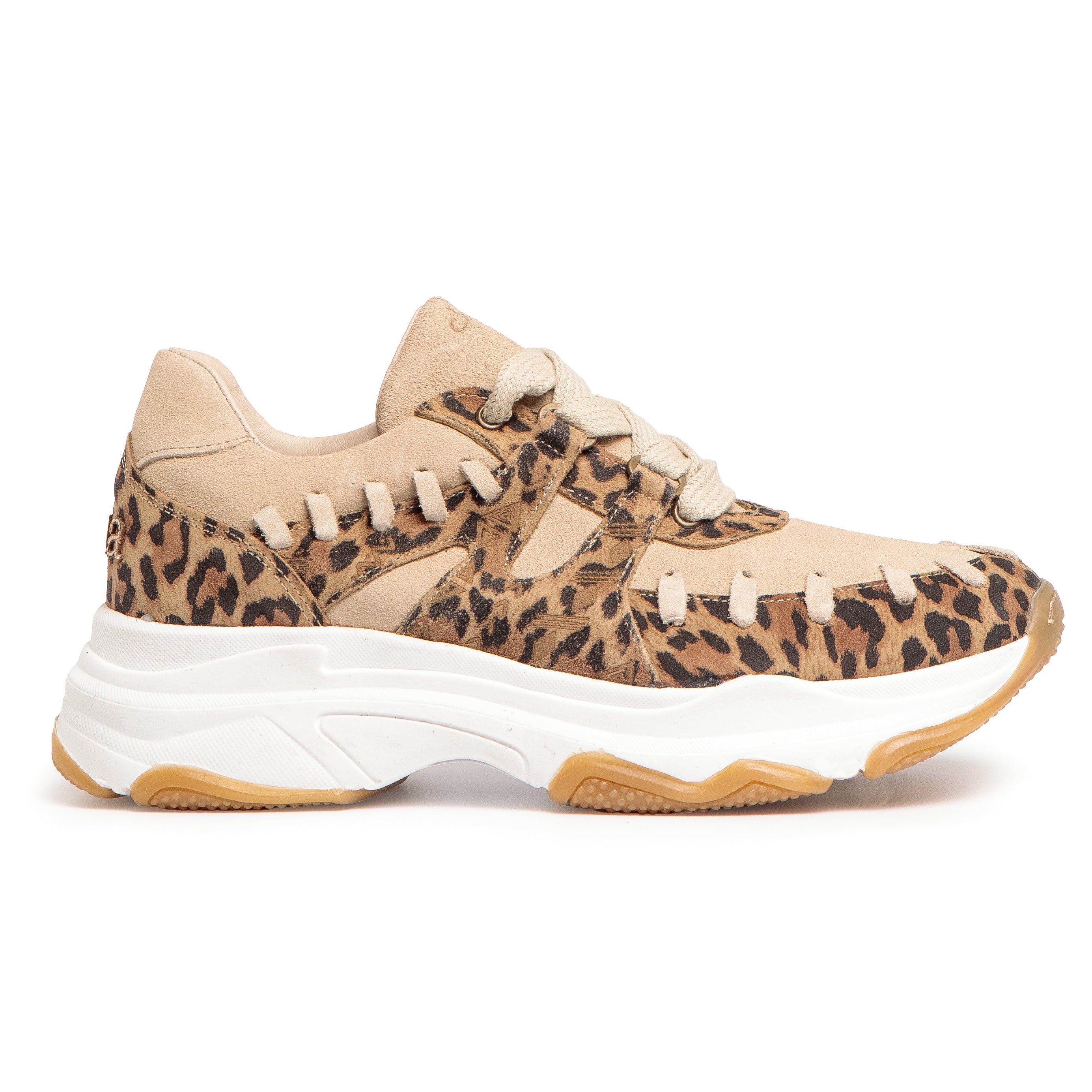 Sneaker Rumble Duo Leopard Cream