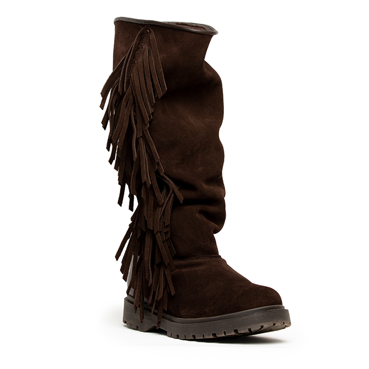 FRINGE TALL DARKBROWN